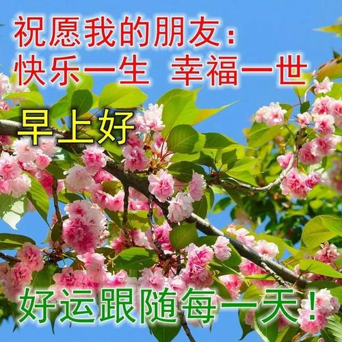 上午好祝福语大全上午好图片大全带字
