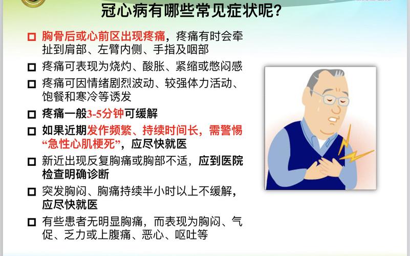 冠心病的危险信号警惕心脏疾病的前兆