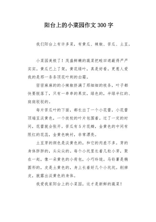 小菜园叙事散文