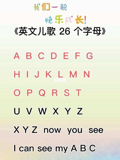 26个英语字母怎么快速背过。可以用唱英文歌的方法
