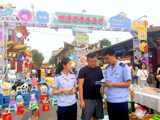 张掖甘州区农贸市场“烟火”“文明”两相宜