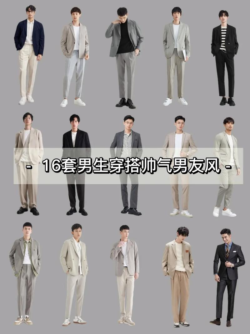 男生穿衣搭配技巧,帅气男友风穿搭指南,穿搭日记