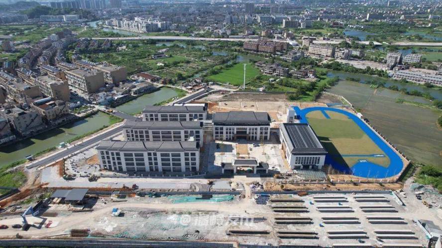台州这所中学进入扫尾阶段最新实拍