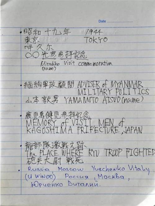 异域寻忠魂十四日记