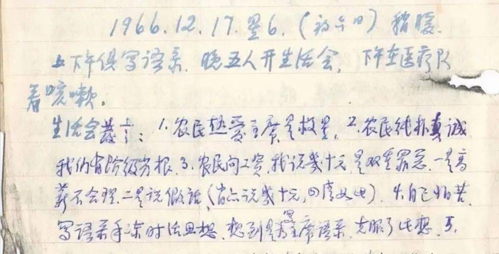 启功1966年的日记,记录日常,留天真,但其钢笔字却让人“意外”