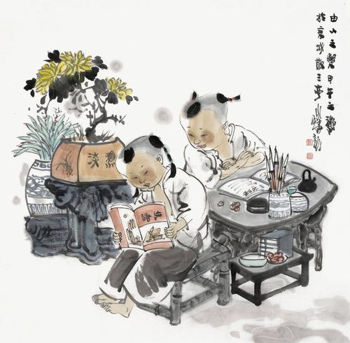 王家训国画,贴近生活,写出自然之生趣