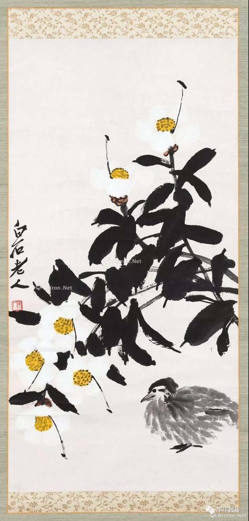 白石老人,在画里「种」下花草树木