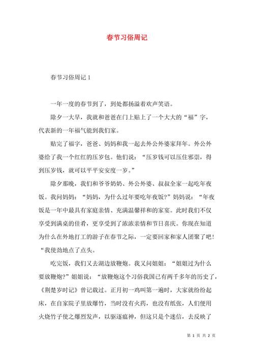 网络中国节-春节年俗日记正月初二回娘家