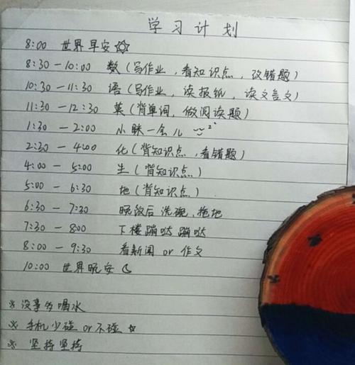 看看学霸的暑期计划表,网友如果真这样,还不如不放暑假