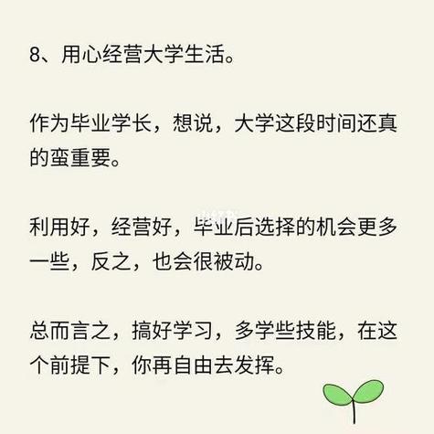 学生高质量提升如何过好大学生活,让自己不留遗憾。
