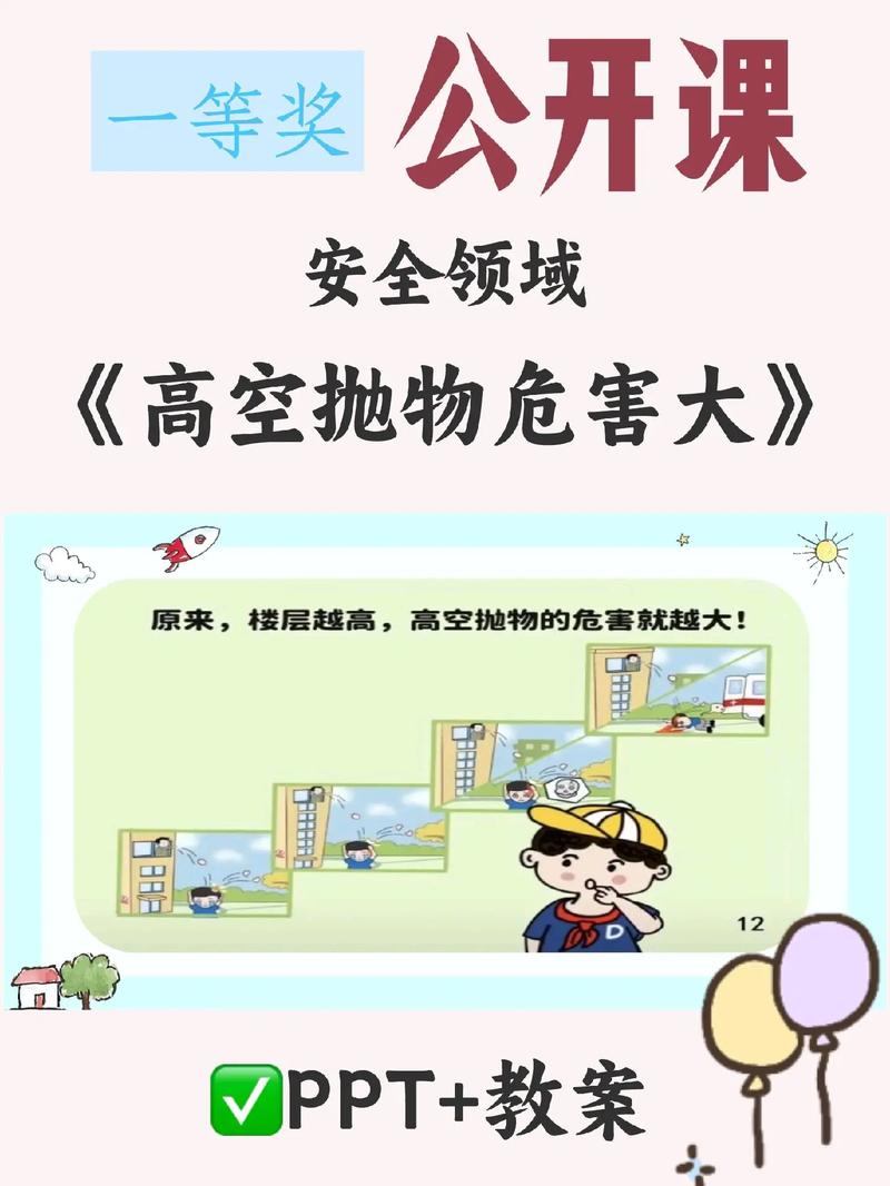 安全预警提高安全意识,谨防高空坠物