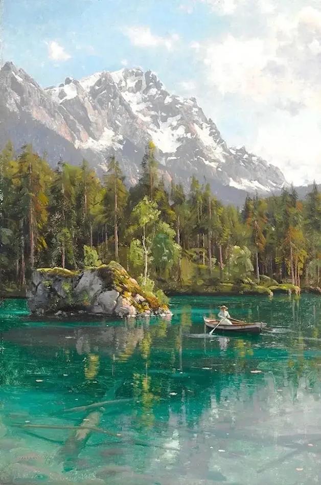 风景画为什么会是风景画。
