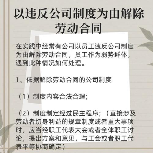 员工已严重违反公司制度,公司解除为何违法。|公司法研