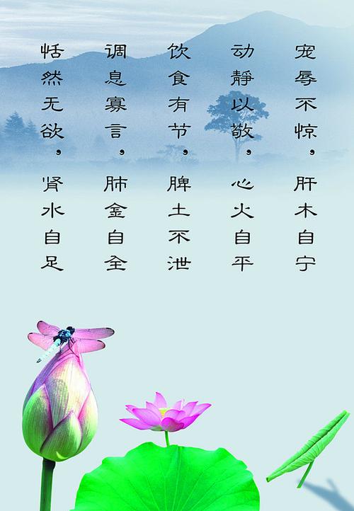30句传统文化名言,养身、养心、养生