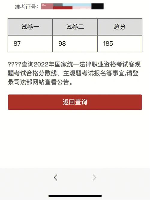 2023年全国法考客观题成绩查询网站
