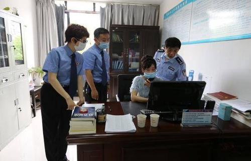 荆门东宝开展社区矫正人员点验监督工作