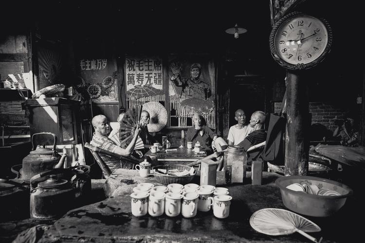 老照片1923年的成都风土人情照