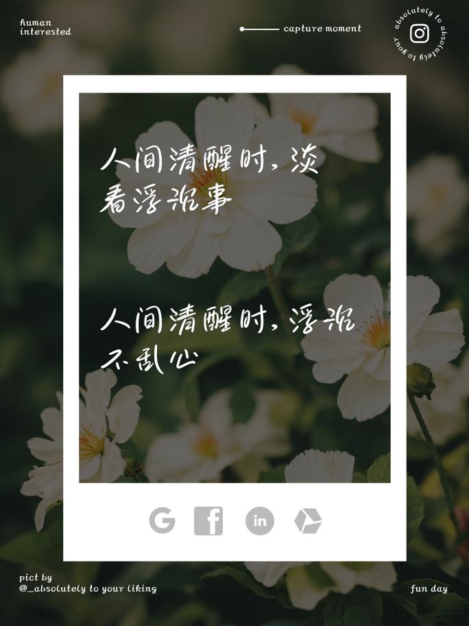 人间清醒的生活感悟文案，惊艳你的高级文案，看完释怀