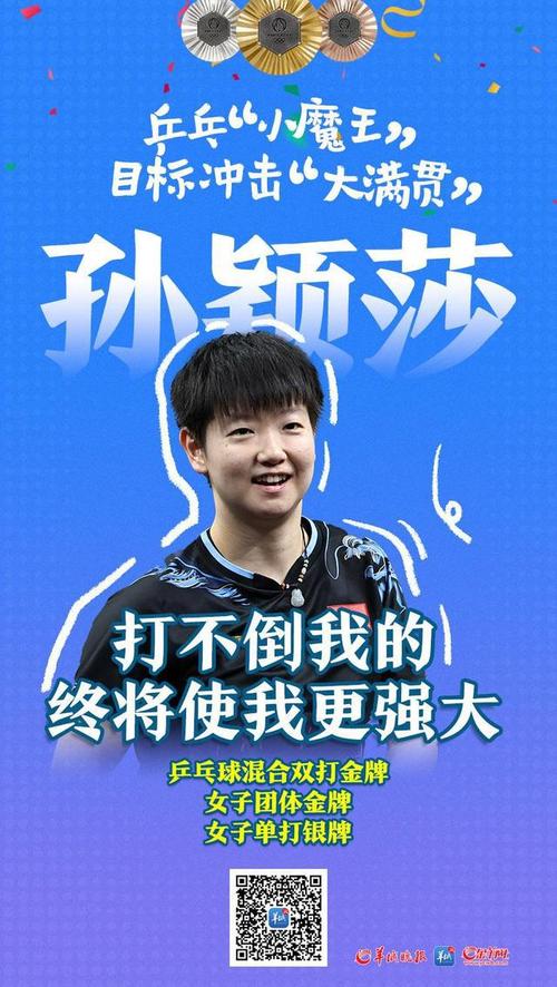 海报 少年强则国强“00后”小将闪耀巴黎,又强大又可爱