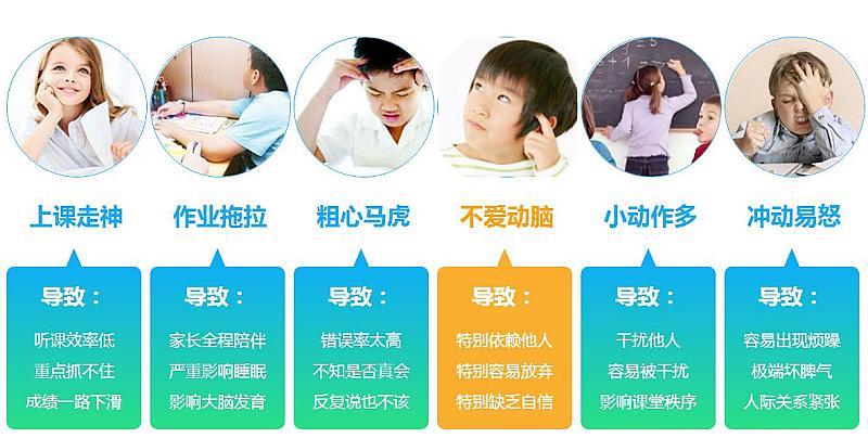长沙儿童注意力训练导致孩子注意力不集中的5个原因