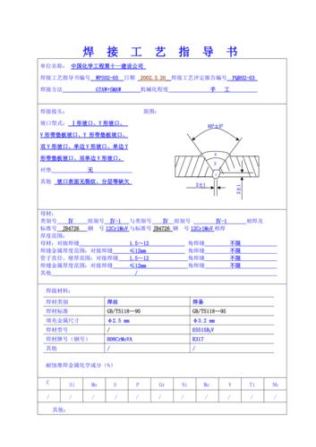 焊接工艺评定的目的及标准选用原则
