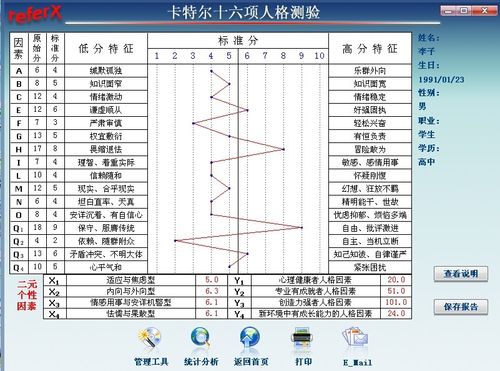 乐群性人格的职业解读卡特尔16pf人格测试
