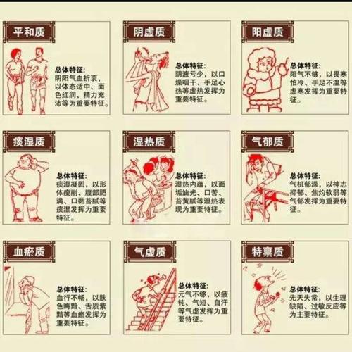 下面,给大家简单说说这常见的九大体质表现有哪些