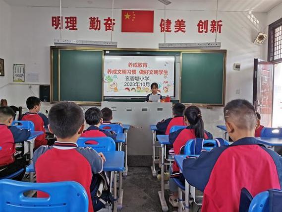 衡南茶市联合学校开展行为习惯养成教育主题活动