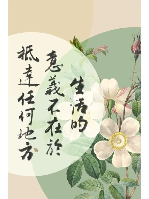生活的意义,不在于抵达任何地方