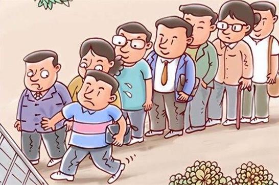 笑喷女子因长的太好看不想排队网友回怼长的帅是不是免排队
