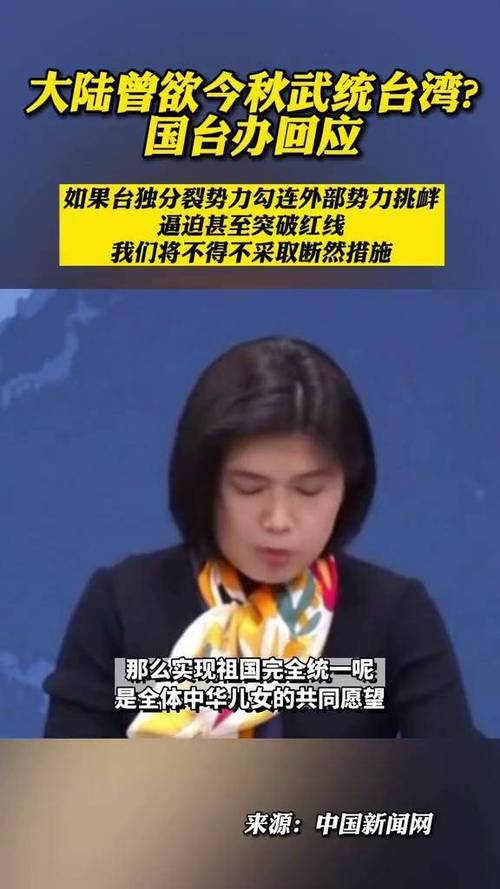 关于“武统”的说法，大陆正式回应，台湾专家则认为还有一种可能
