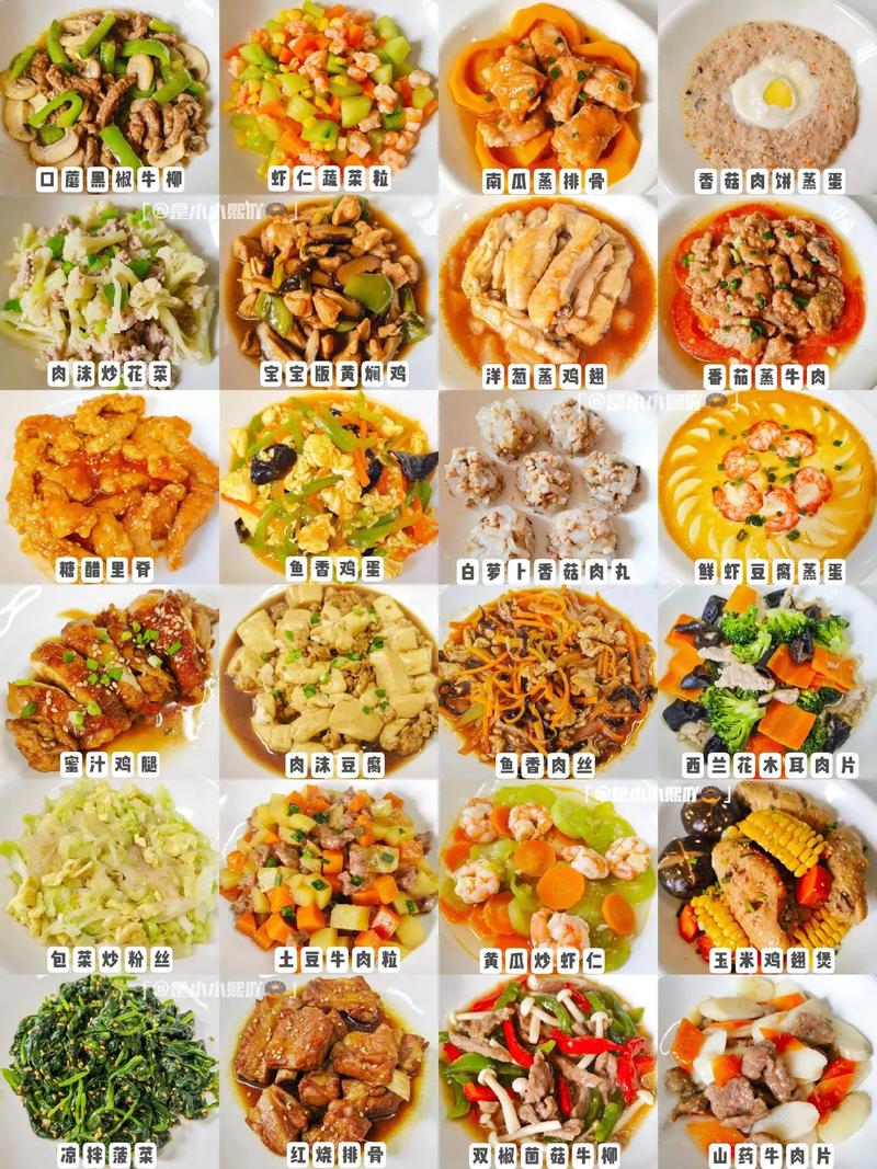 美食家常菜谱，教你做6道快手家常菜，营养丰富，小朋友也很爱吃