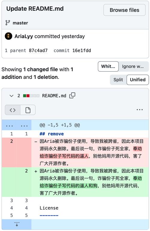 开源下载工具Aria被诈骗份子使用,开发者无奈清空代码仓库