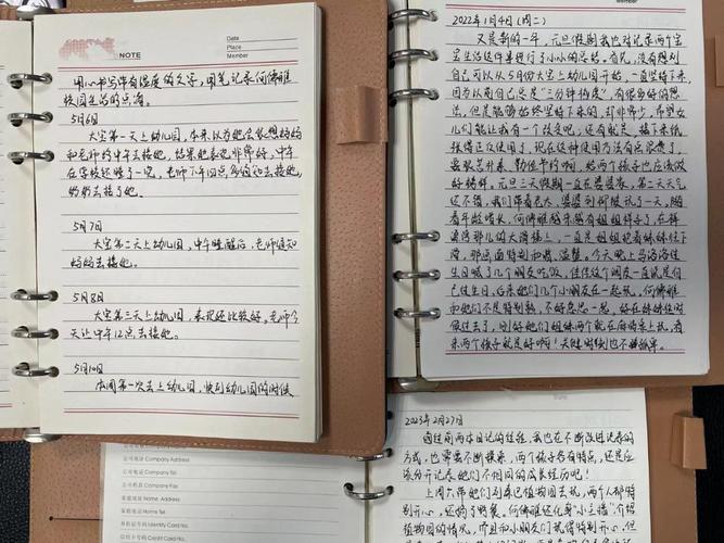 写给女儿的日记,他写了三大本,10多万字