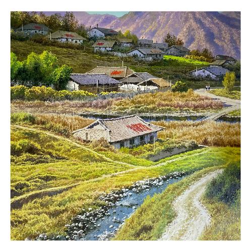 金奎刚所热爱的乡村风景