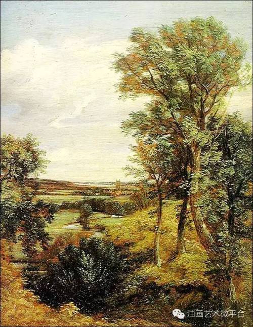 唯美的英国田园乡村风景︱艺术名画