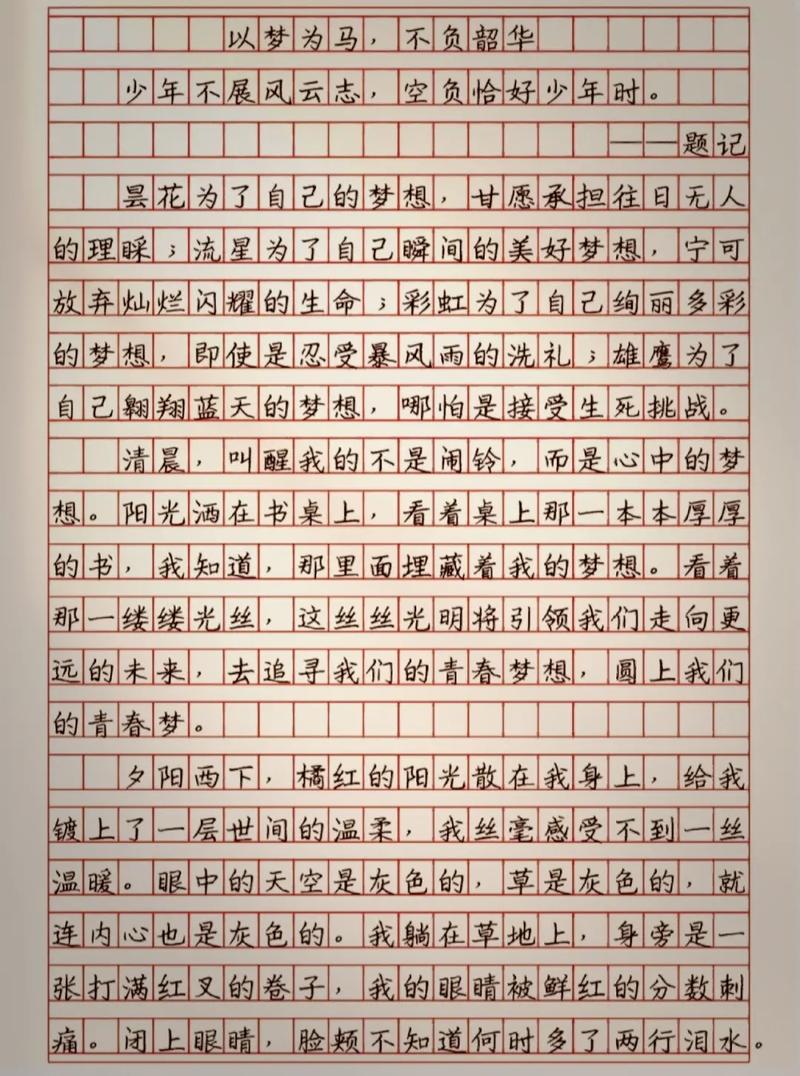 以梦为马不负韶华忻州师院附中初300班初中生活小记