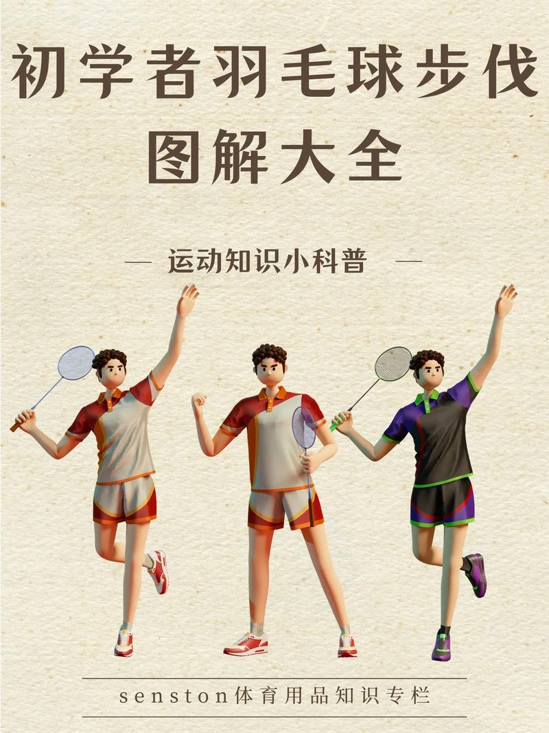 羽毛球教学高手示范,慢动作演示步伐技巧