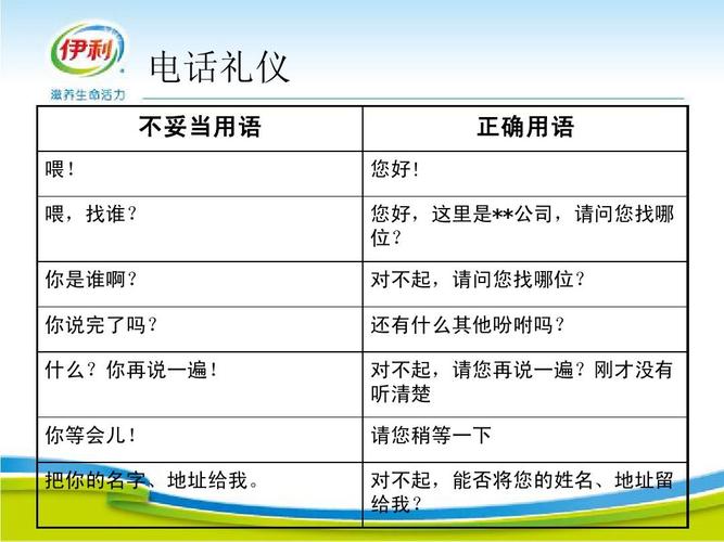 礼貌用语的技巧,让你的电话更受欢迎