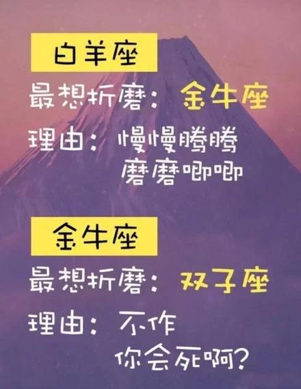 最会折磨人的星座