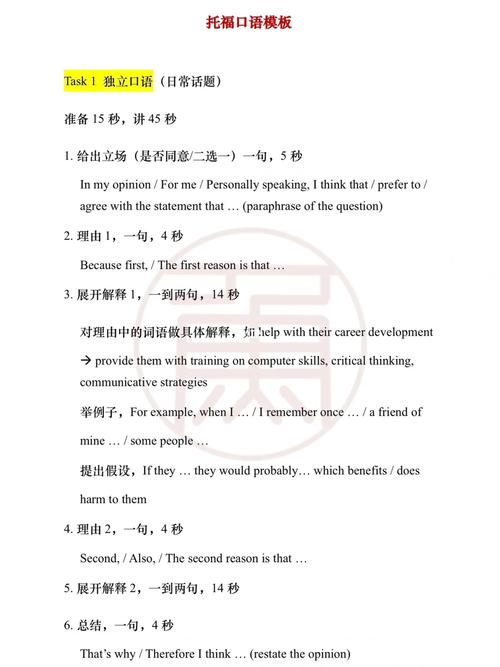 大连托福考试百家老师分享新托福口语题型都有哪些。哪些答题技巧