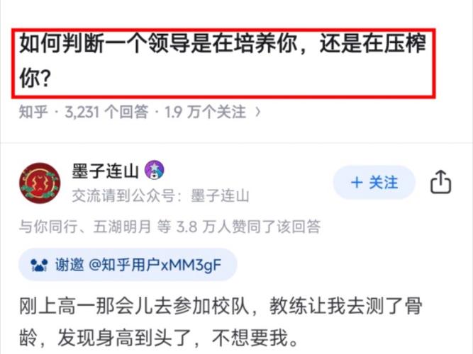 职场中,怎么去分辨领导培养你还是压榨你。