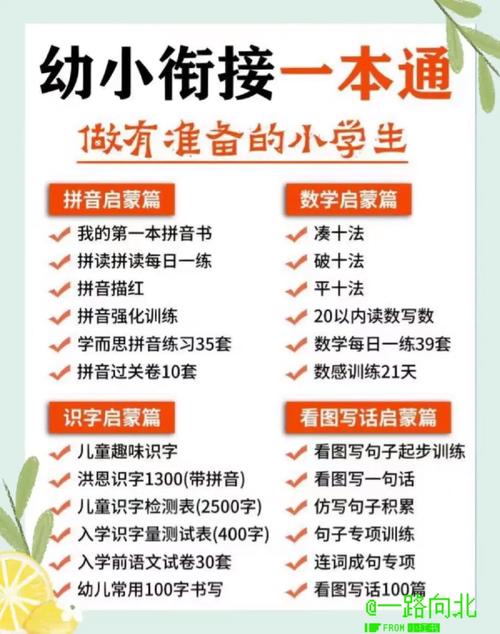 大班下学期,是时候给孩子做学前准备了