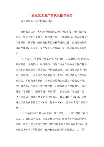 复工复产中的守护者_设备检维修报告解读