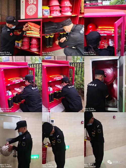 物业成立维修小组,筑牢社区安全防线