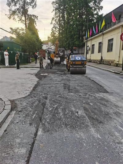 商铺道路维修，铺就繁华之路_一次城市品质提升的缩影