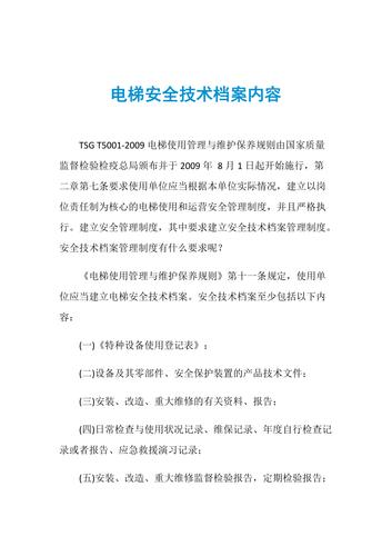 幼儿园电梯维修报告解读：安全守护，技术升级