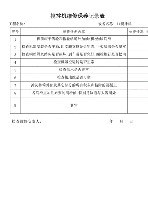 搅拌器维修报告解读：技术创新与设备维护的艺术