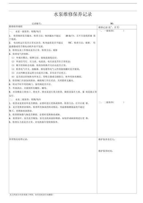 机井水泵维修报告解读:技术升级,保障农业灌溉的“生命线”