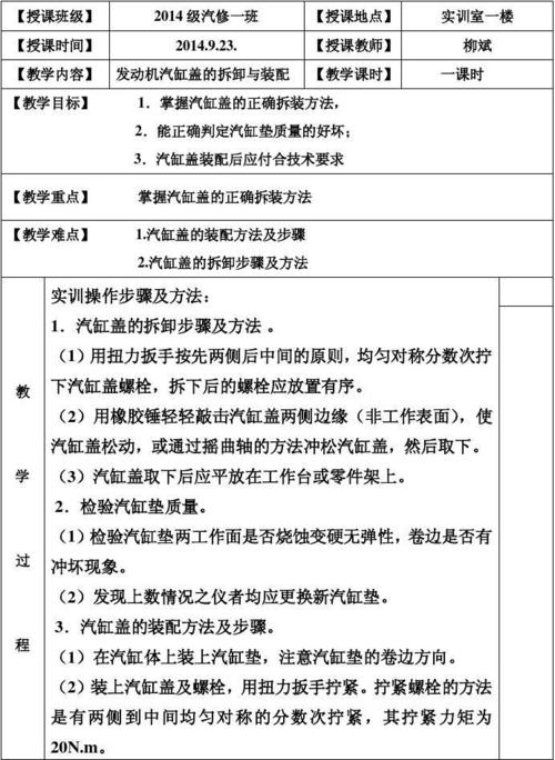 气缸维修实训报告：技术革新与实操体验